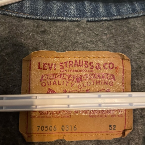 Made in the USA , blanket lined Levi’s jacket in great condition. - Picture 2 of 8
